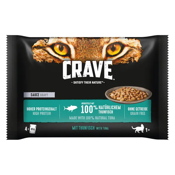 Crave Adult thon en sauce - Pâtée pour chat