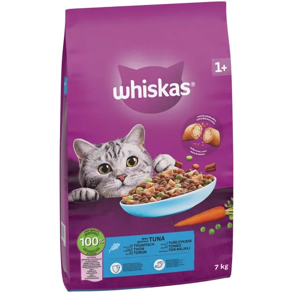 Whiskas 1 +, thon pour chat - 7 kg