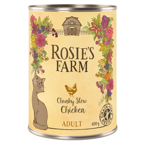 Adult poulet Rosie's Farm - Pâtée pour chat