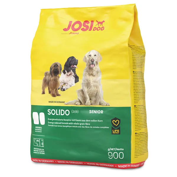 JosiDog Solido Senior pour chien - 900 g
