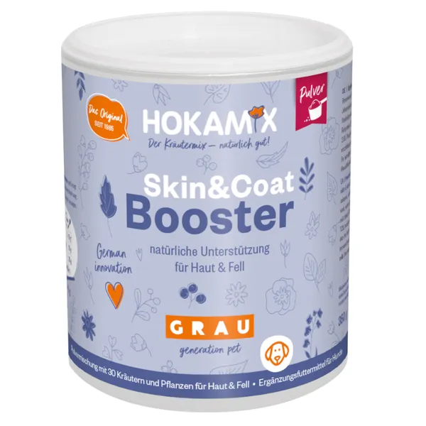 Hokamix30 Derma peau et pelage en poudre pour chien -  2 x 350 g