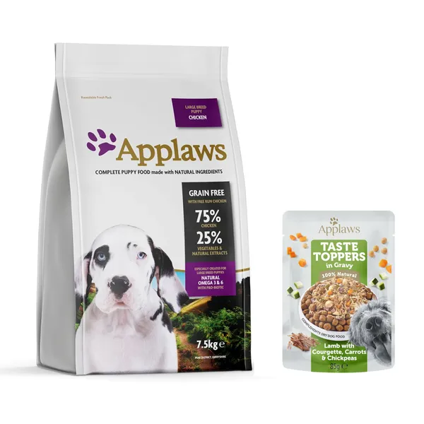 Applaws Puppy Large Breed Poulet 7,5 Kg