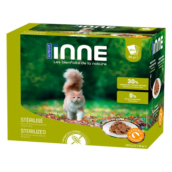Nutrivet Inne Stérilisé volaille - 24 x 85 g