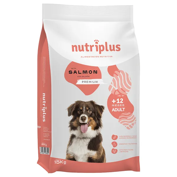 Nutriplus Saumon Adulte 15 Kg
