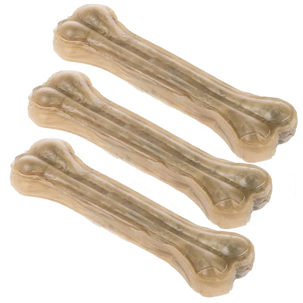Barkoo Os pressés à mâcher 12 os de 21 cm - Friandises pour chien