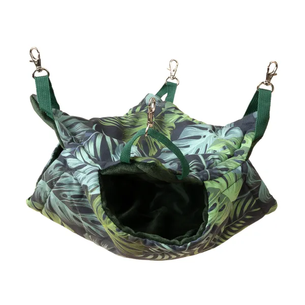 Hamac TIAKI collection Jungle pour petits animaux Gr. S 35x35cm Petit animal