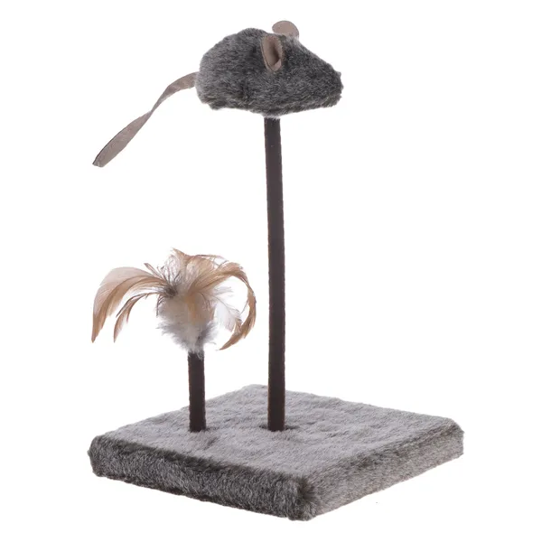Plateau de jeu pour chat Wild Mouse avec couinement et LED - Jouet pour chat