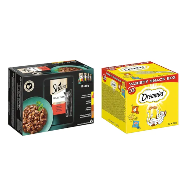 Catisfactions Variety Snack Box - Friandises pour chat