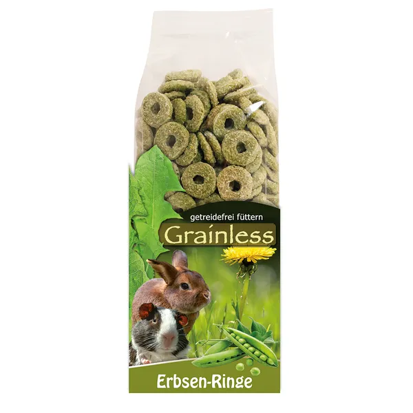 JR Farm Grainless Anneaux de pois pour rongeur et lapin