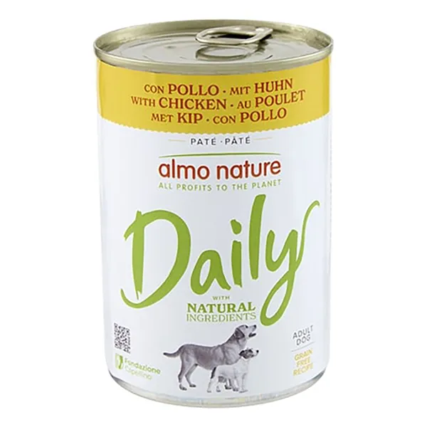 Almo Nature Daily poulet - Pâtée pour chien
