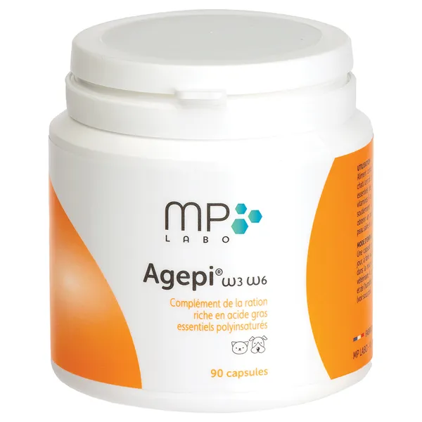 Gélules MP Labo Agepi oméga 3 & 6 - pour chien