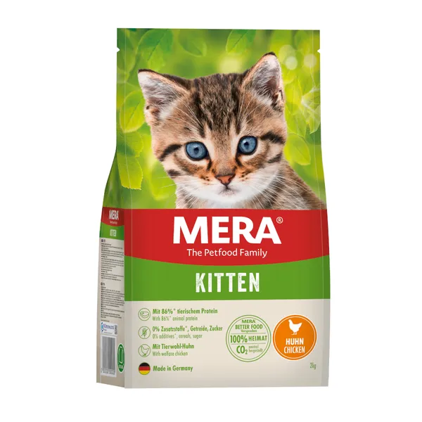 MERA Cats Kitten poulet nourriture pour chat sec
