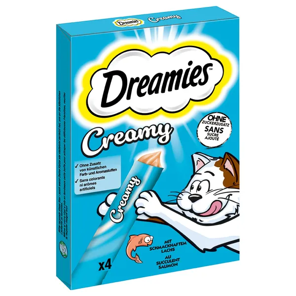Catisfactions Creamy Snacks saumon - Friandises pour chat