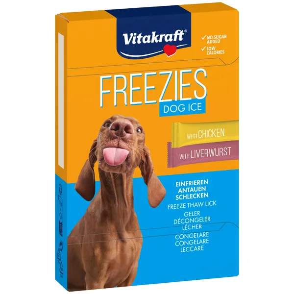 5x20g VITAKRAFT Freezies Glaces pour chien friandises pour chien