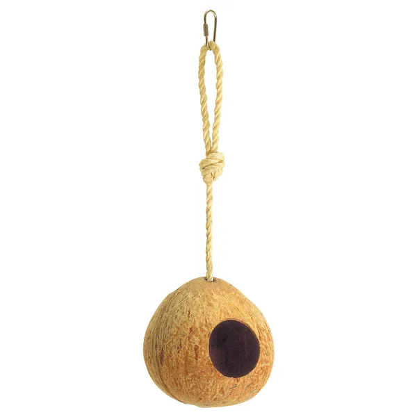 Nichoir Kerbl Pet Coco pour oiseau - 12 cm de diamètre