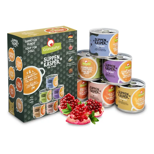 GranataPet soupe paquet d'essai nourriture pour chien humide
