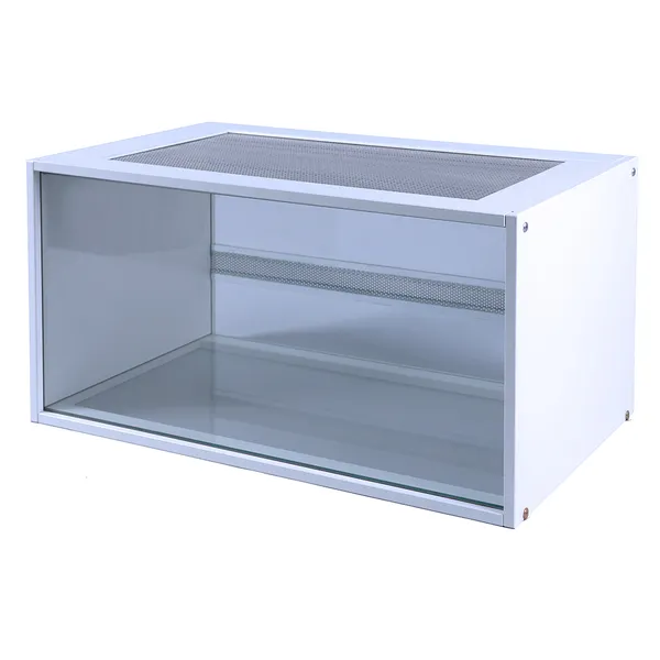 Cage pour rongeurs Marrakesh Skyline blanche 96x47x40&nbsp;cm pour petits animaux