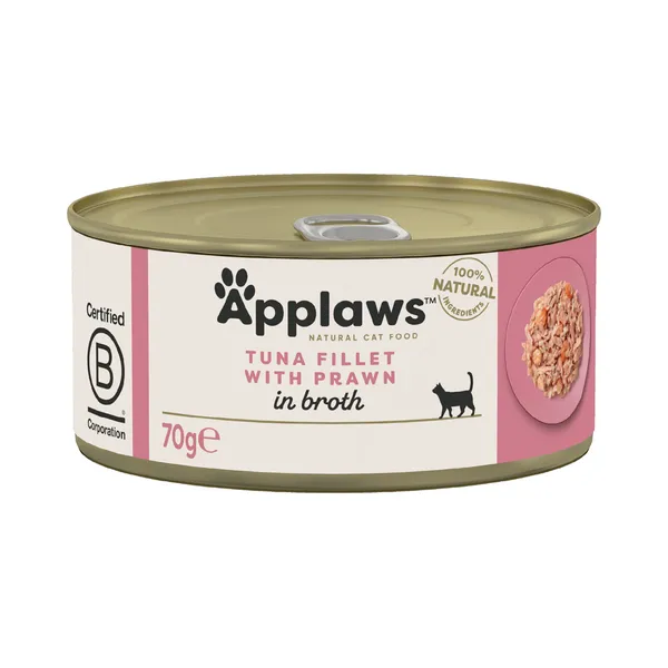 Filet de thon & crevettes Applaws - Nourriture pour Chat