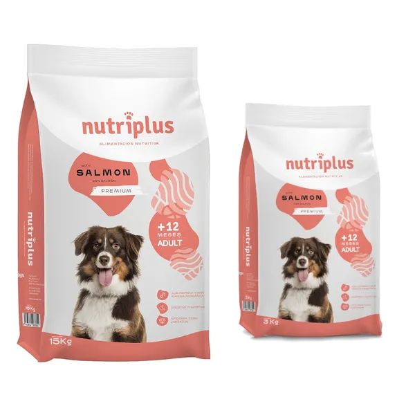 Nutriplus Saumon Adulte 15 Kg