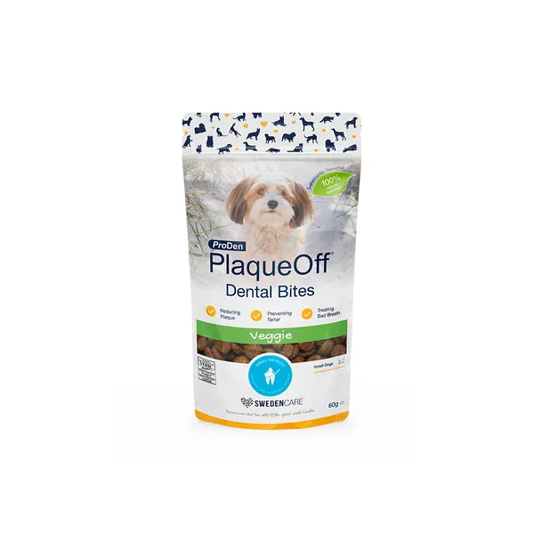 PlaqueOff Dental Croq' ProDen - Petit chien et Chat - Soin Dents et gencives pour Chien
