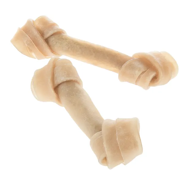 Os à mâcher 16 cm Barkoo avec nœuds - Os à mâcher pour chien