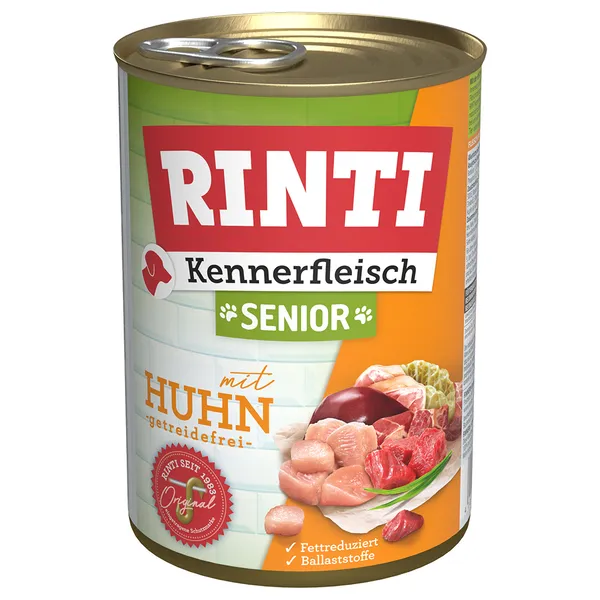 RINTI Senior, poulet - Pâtée pour chien