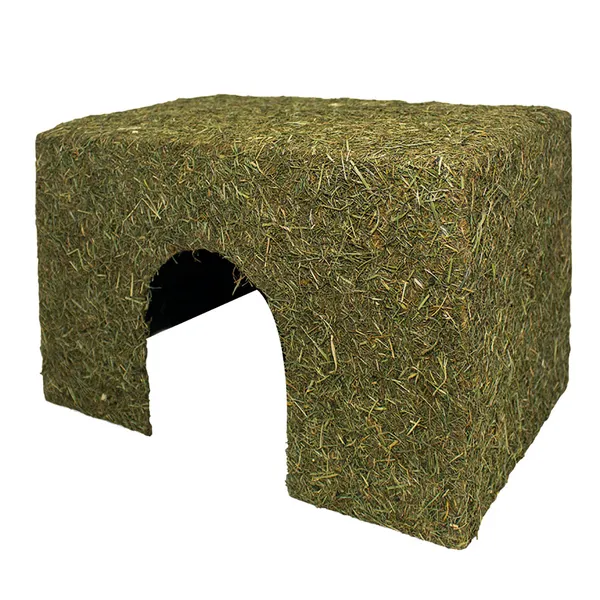 JR Farm Maison en foin XXL pour rongeur et lapin