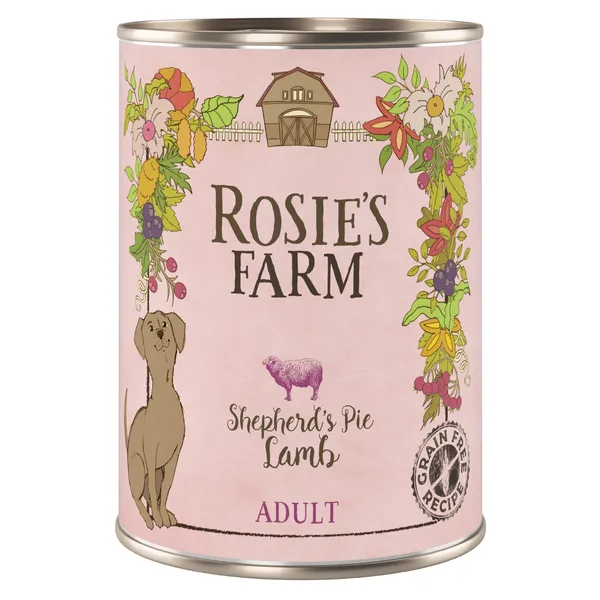 Rosie's Farm Adult agneau - Pâtée pour chien