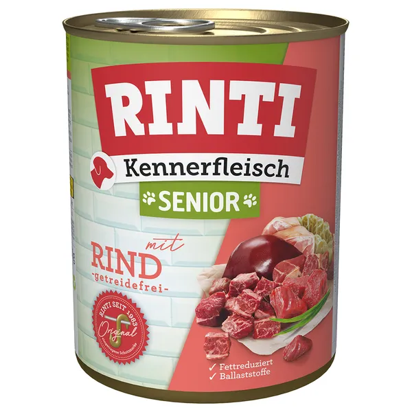 RINTI Senior boeuf - Pâtée pour chien