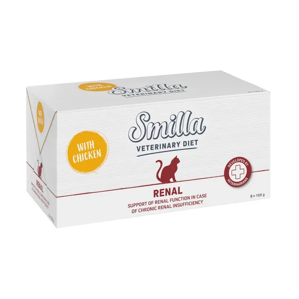 Smilla Veterinary Diet Renal poulet - Pâtée pour chat