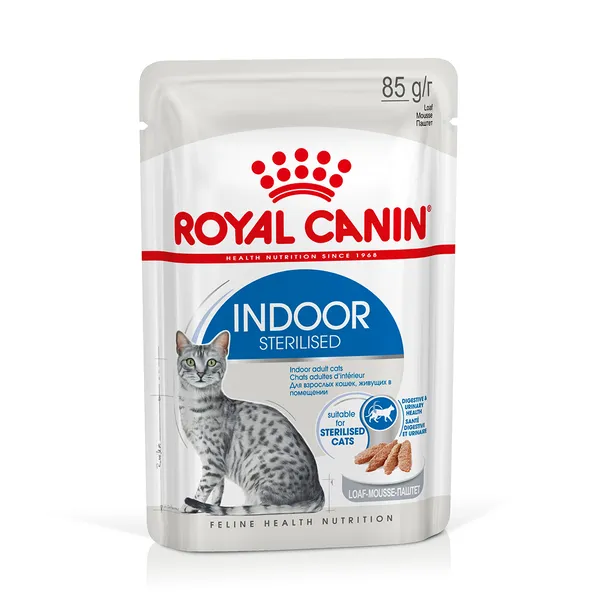 Indoor Sterilised en mousse Royal Canin - Sachet pour chat