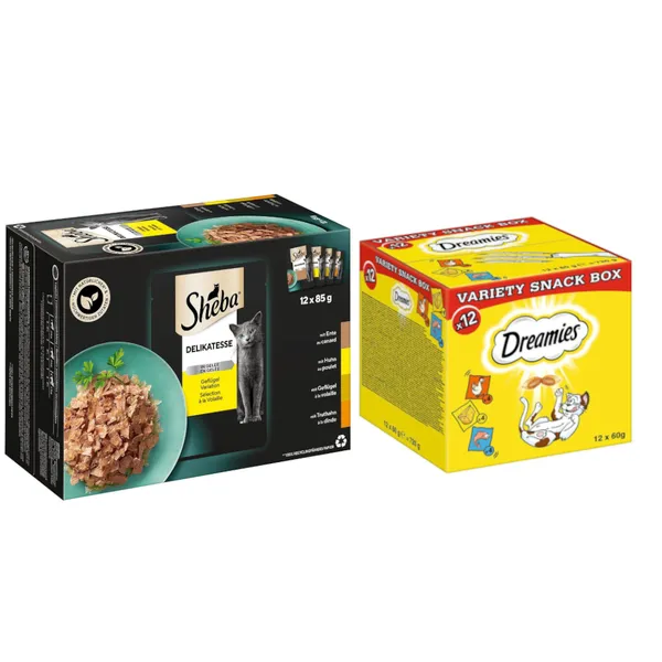 Catisfactions Variety Snack Box - Friandises pour chat