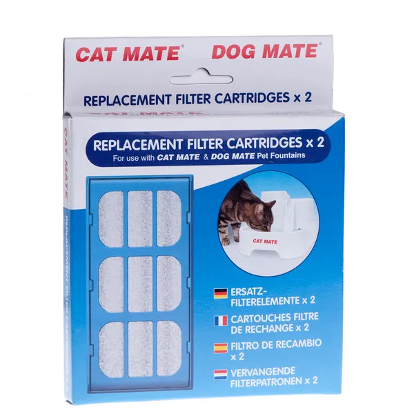 Filtres Dog Mate 6 L - Filtre pour fonatine à eau pour chat