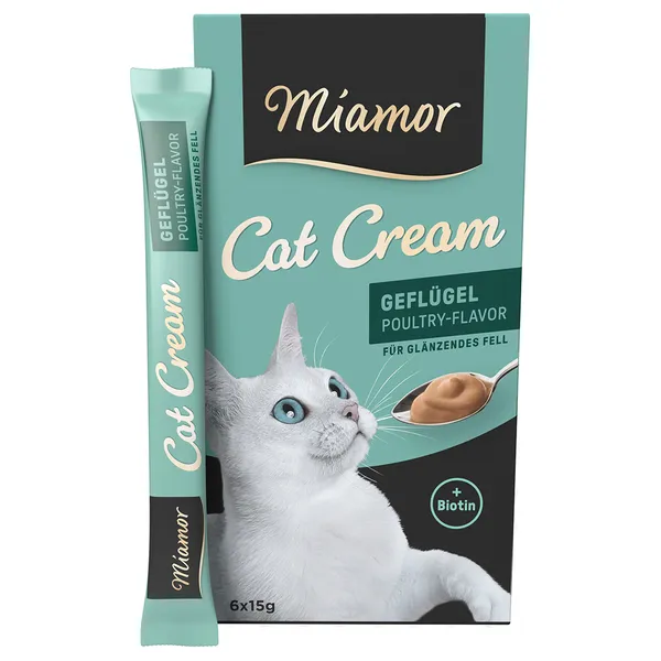 Miamor Cat Cream Geflügel-Cream Katzensnack