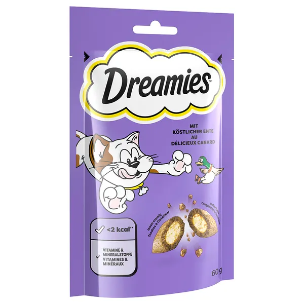 Catisfactions canard 60g pour chat - Friandises pour chat