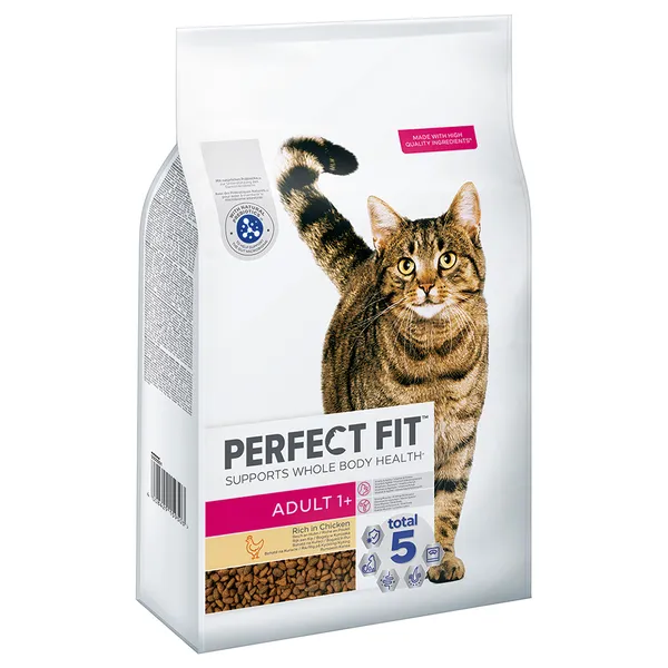 PERFECT FIT Adult 1+ Riche en poulet pour chat - 2 x 7 kg
