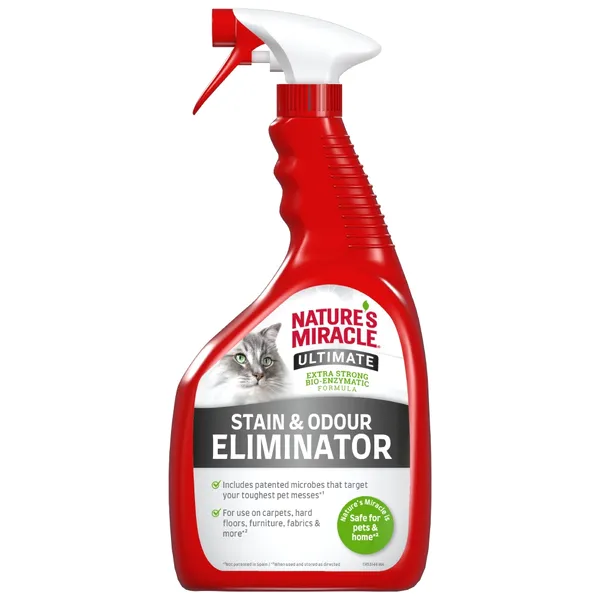 946 ml détachant et désodorisant Nature's Miracle Ultimate pour chat
