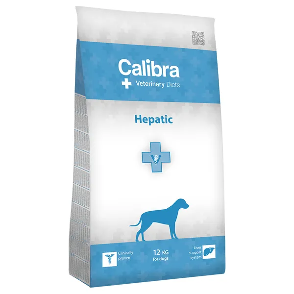 Calibra Veterinary Diet Hepatic saumon pour chien - 2 x 12 kg
