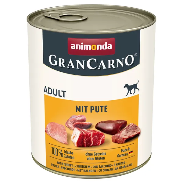animonda GranCarno Original Adult 6 x 800 g - dinde