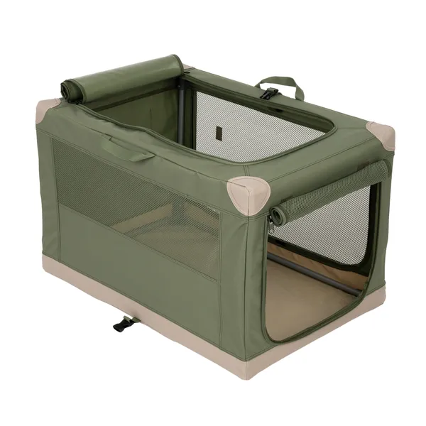 zooplus Basics Caisse de transport pliante pour chien 76x50,5x48cm