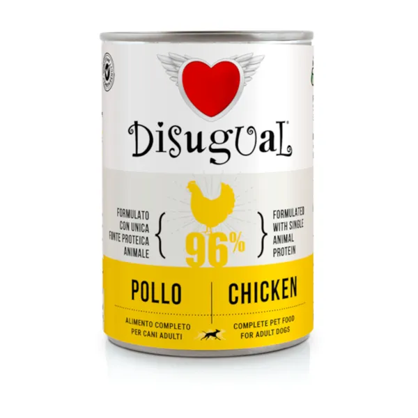 Disugual Adult 6 x 400 g pour chien - poulet