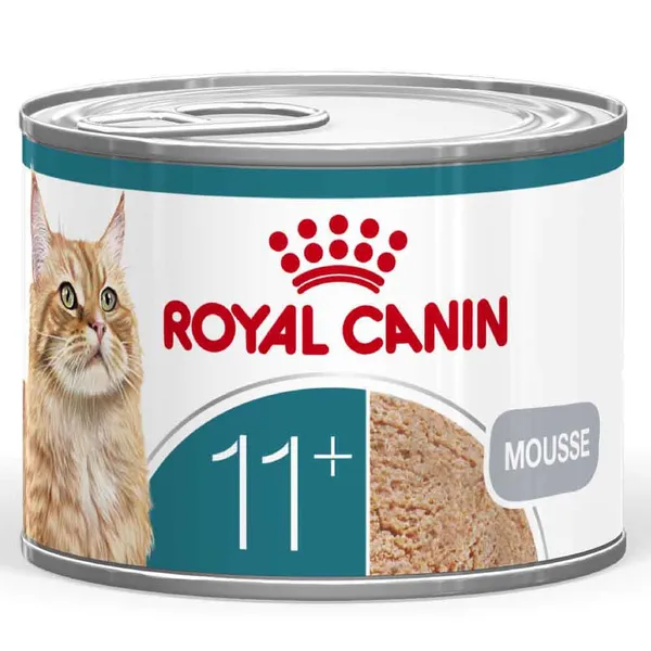 12x 85g Royal Canin Ageing 11+ Mousse nourriture pour chat humide