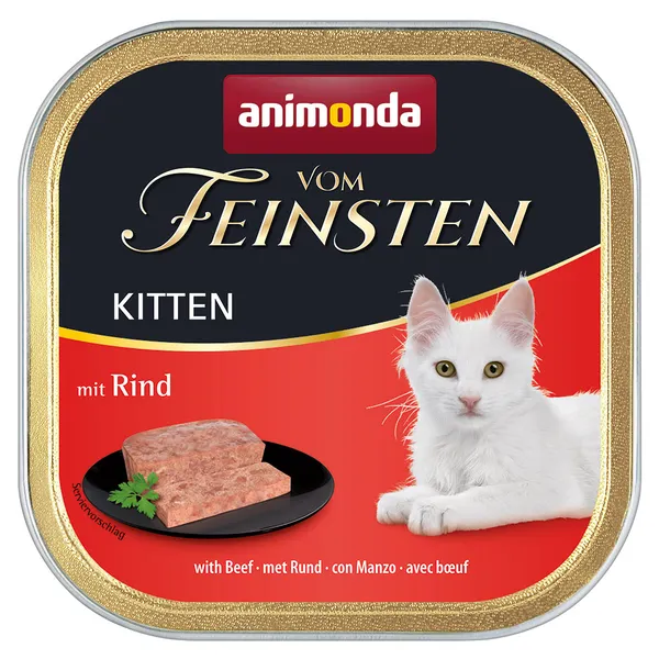 Kitten bœuf Animonda Vom Feinsten - Pâtée pour chaton