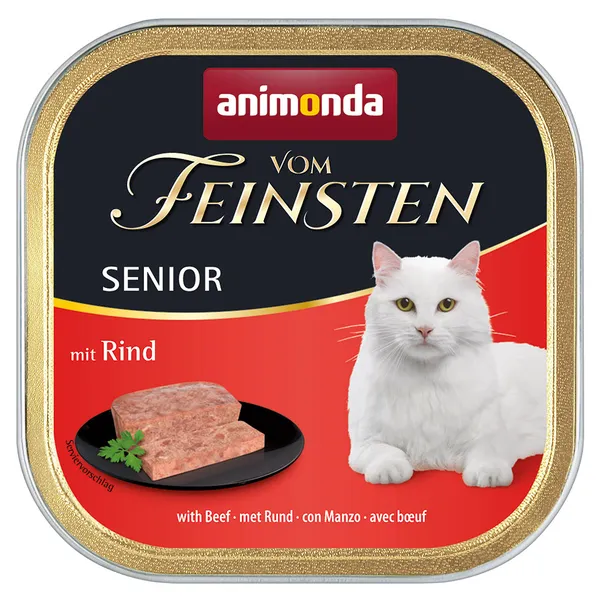 Senior bœuf Animonda Vom Feinsten - Pâtée pour chat