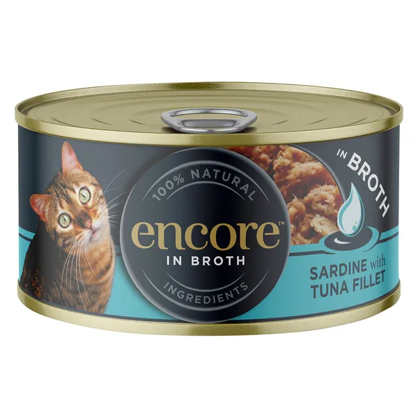 Encore 16 x 70 g boîtes pour chat - sardine, filet de thon
