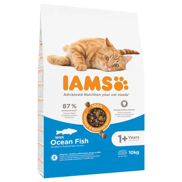 Adult Iams Poisson de mer/poulet Croquettes pour chat