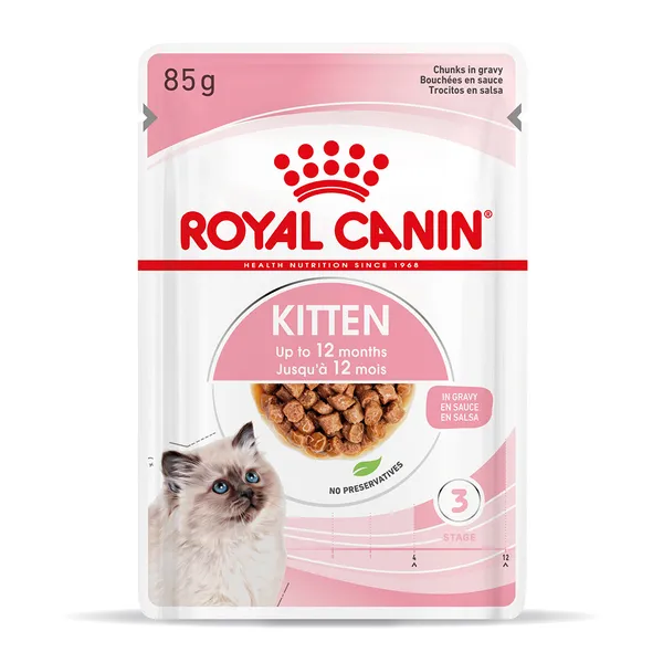 Kitten Instinctive en sauce Royal Canin pour chaton
