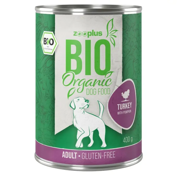 Dinde, courgettes zooplus bio - Nourriture pour chien