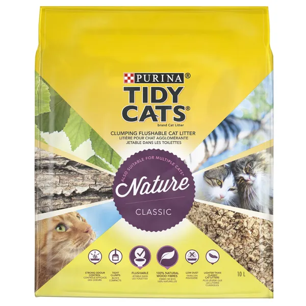 Litière PURINA Tidy Cats Nature Classic - pour chat