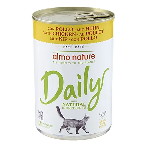Almo Nature Daily poulet - Pâtée pour chat
